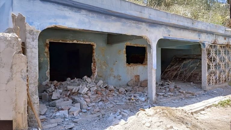 Todas las protecciones metálicas fueron retiradas