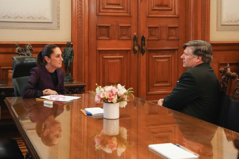 Claudia Sheinbaum compartió detalles de su reunión con el secretario de Estado de EU. Foto: internet