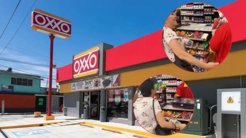VIDEO: Mujer explota en OXXO por 'mal servicio'; la apodan 'Lady Pacquiao'