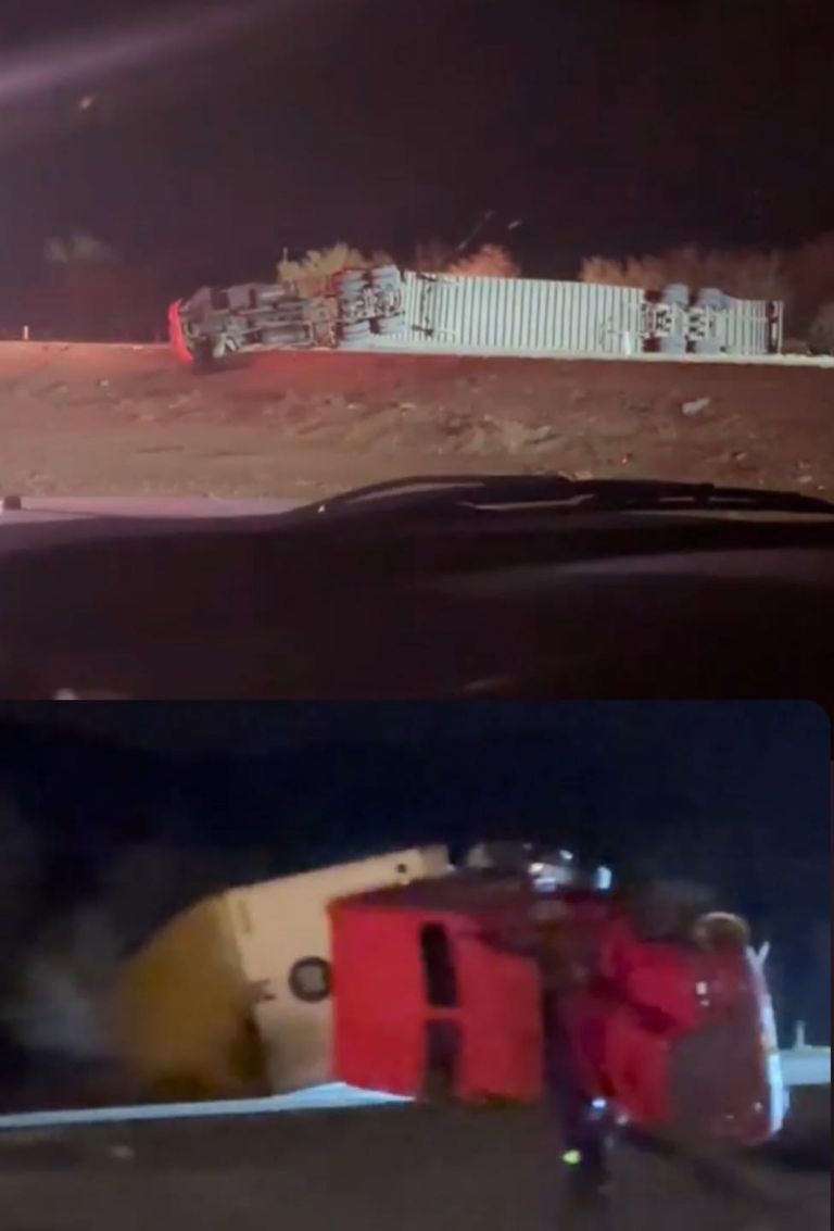 Accidente en carretera de Sonora moviliza a las autoridades. Foto: Facebook