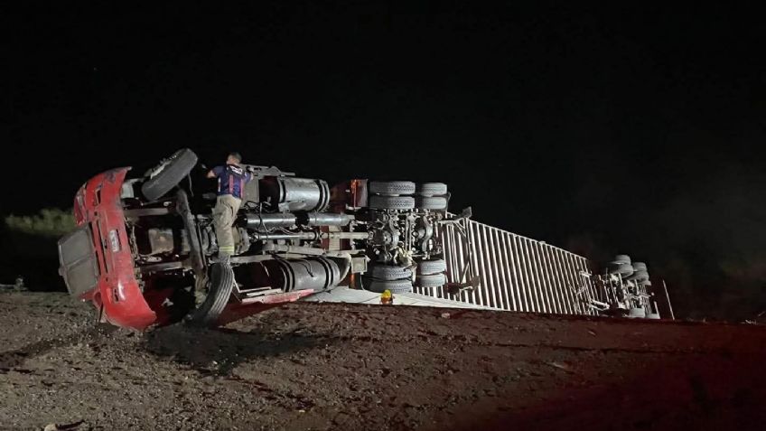 Alerta en Sonora: Accidente en carretera Guaymas-Hermosillo moviliza a las autoridades