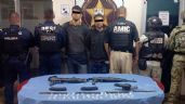 Foto ilustrativa de la nota titulada Arrestan a dos integrantes de célula criminal al norte de Ciudad Obregón con droga y armas
