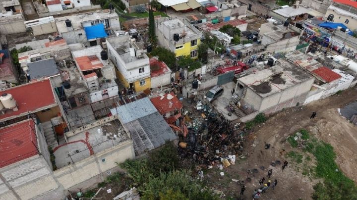 Una fuerte explosión en un taller clandestino deja un muerto y 4 heridos en Tultepec