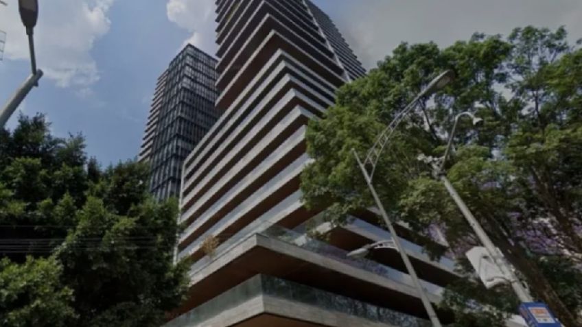 Mujer pierde la vida al caer desde el piso 21 de edificio donde vivía en Polanco