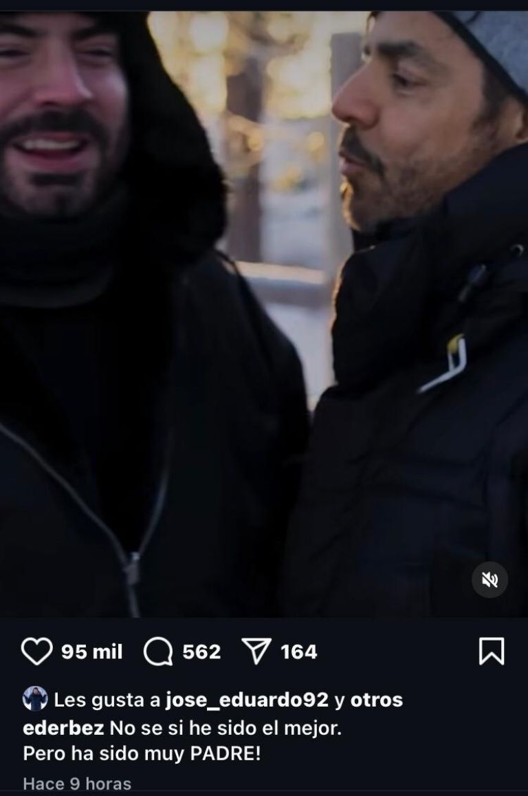 Instagram de Eugenio Derbez