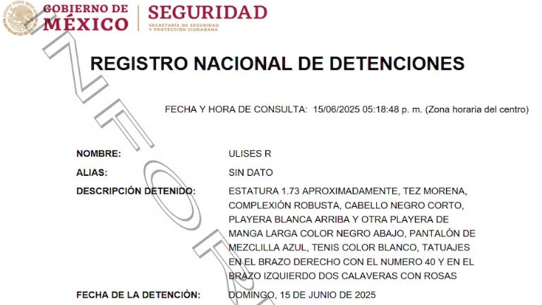 Recapturan a el 'Metro 40', vinculado al caso de Grupo Fugitivo en Tamaulipas