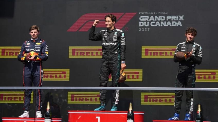 Russell logra mantener a raya a Verstappen y se alza con el GP de Canadá