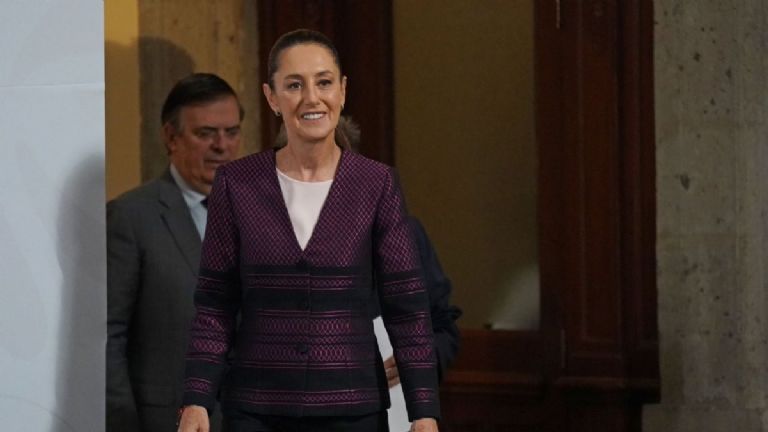 Claudia Sheinbaum viajó al que será su tercer viaje internacional. Foto: Internet