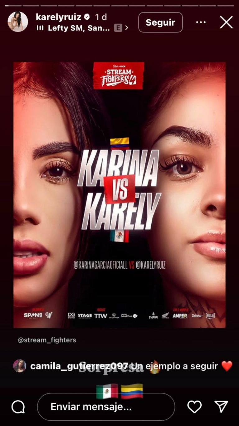 Pelea de la influencer 