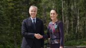 Foto ilustrativa de la nota titulada Claudia Sheinbaum y Mark Carney refuerzan la alianza México-Canadá en la cumbre del G7