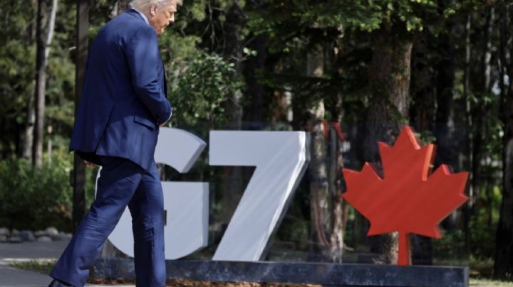 Trump desmiente a Macron: Niega haber dejado el G7 por alto el fuego entre Irán e Israel