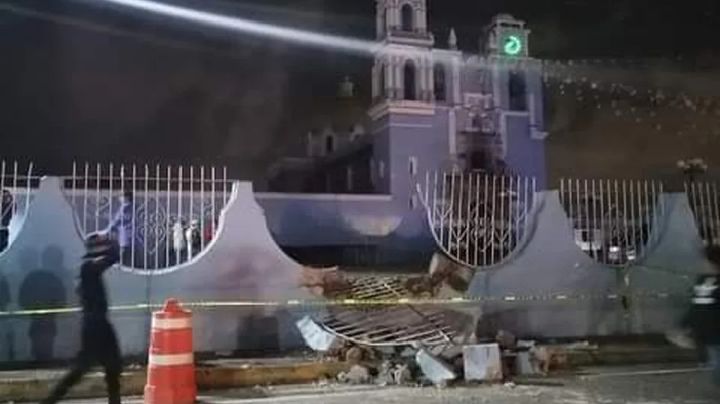 Explosión en iglesia histórica deja ocho heridos y provoca daños patrimoniales de Tlaxcala