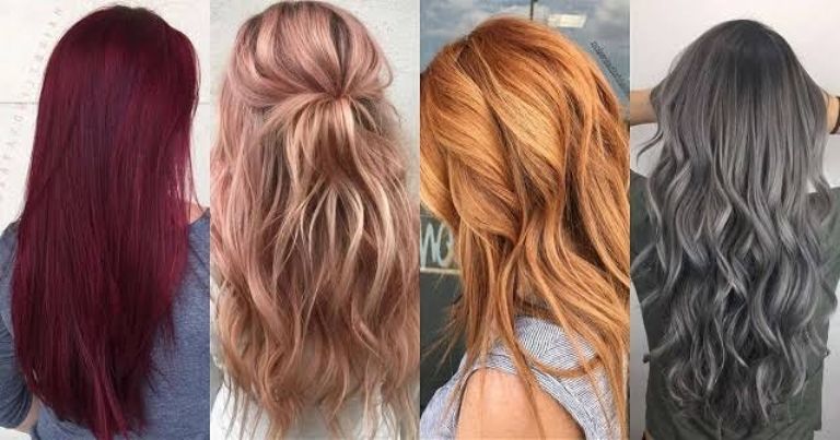 Diferentes tintes para pintarse el cabello