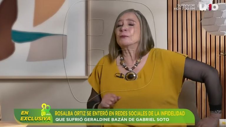 Mamá de Geraldine Bazán rompe en llanto al confirmar su distanciamiento