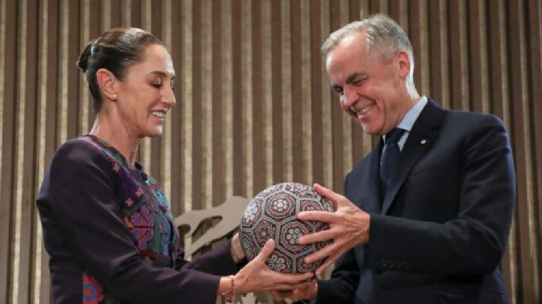 Claudia Sheinbaum y Mark Carney refuerzan la alianza México-Canadá en la cumbre del G7