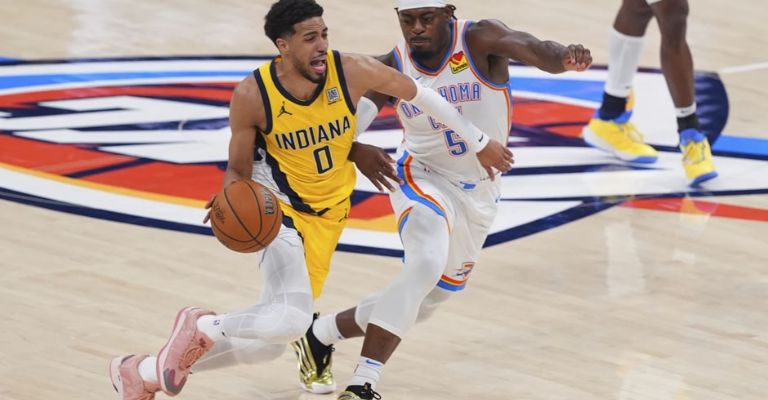 Haliburton no influyó para nada en el marcador final