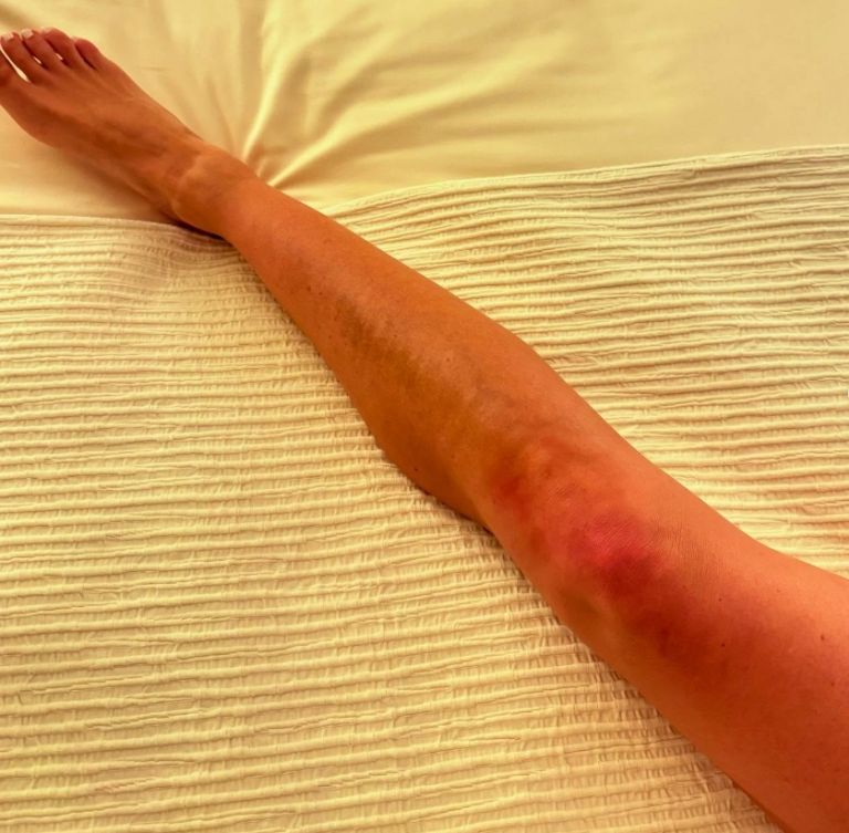 Así quedó Anahí después de la grabación/Créditos: Instagram