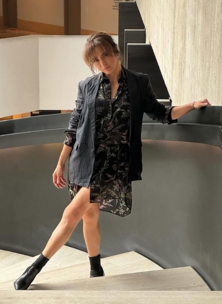 La hermosa actriz mexicana muestra apoyo a su pareja/Créditos: Instagram