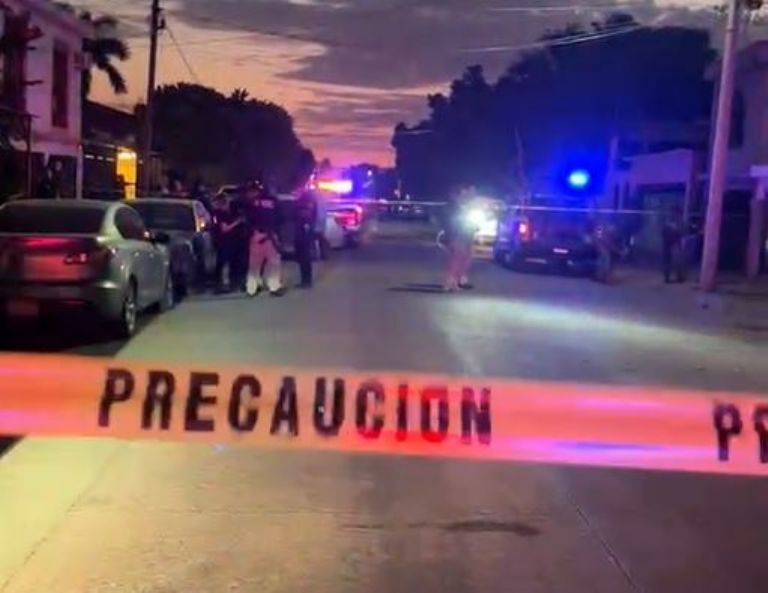 El lugar exacto donde sucedió la agresión con armas de fuego