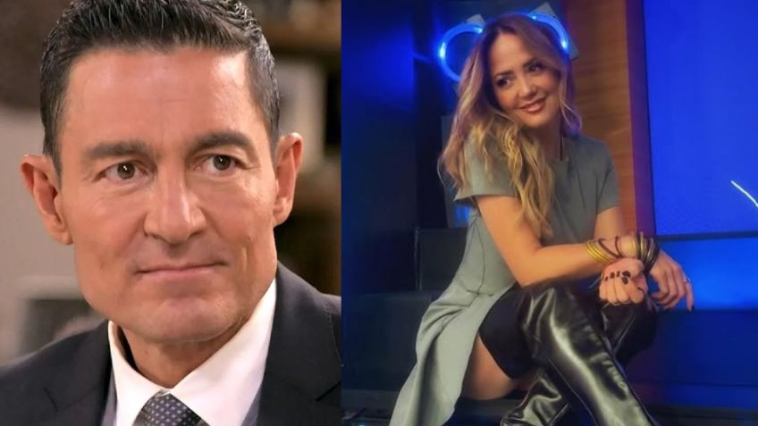 ¿Andrea Legarreta confiesa amor por Fernando Colunga tras escenas de cama?: "Buenos besos"