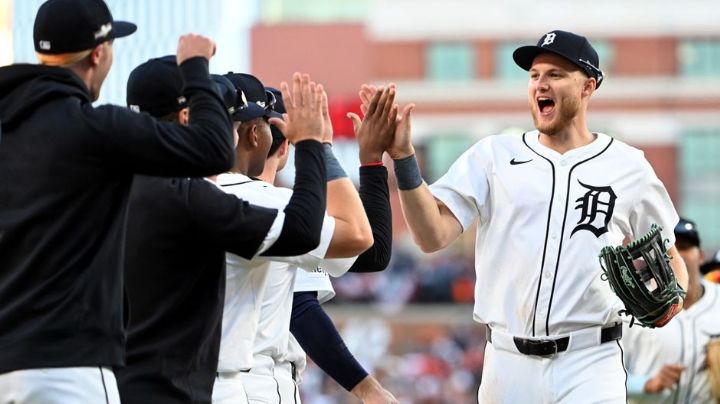 ¡Por fin! Parker Meadows hace su debut en la campaña de MLB con los Tigres