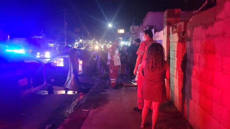 Accidente en Ciudad Obregón moviliza a las autoridades. Foto: Facebook