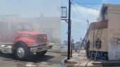 Foto ilustrativa de la nota titulada Fuerte incendio en inmueble de la colonia Centro de Ciudad Obregón moviliza a autoridades