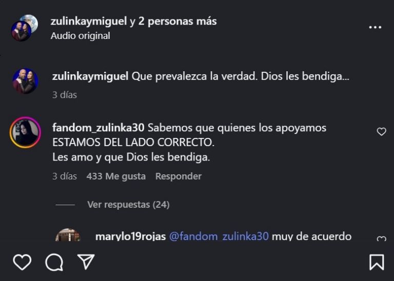 Publicación de Zulinka Pérez