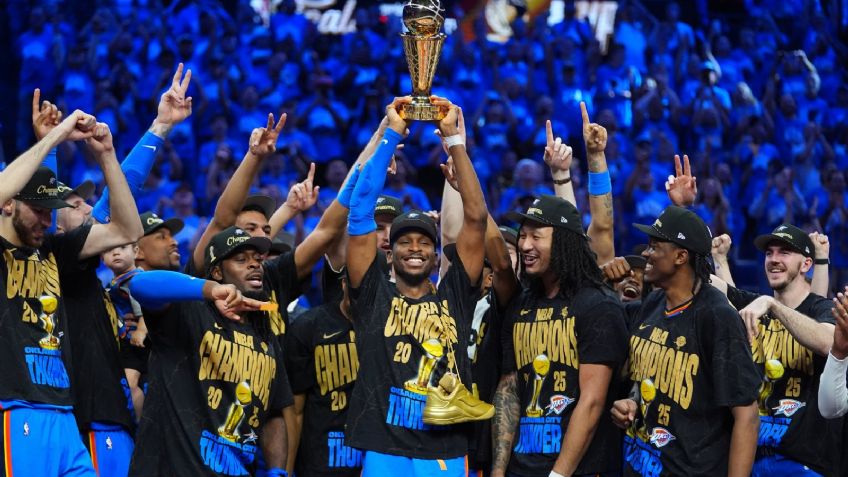 ¡Shai Señor! El Oklahoma City Thunder es por primera vez campeón de la NBA