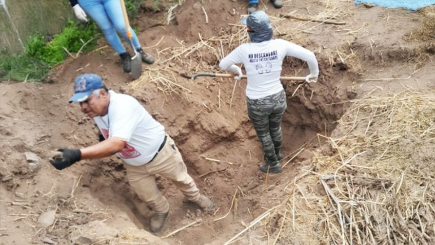 Guerreras Buscadoras localizan los restos de dos personas en Vícam y Ciudad Obregón