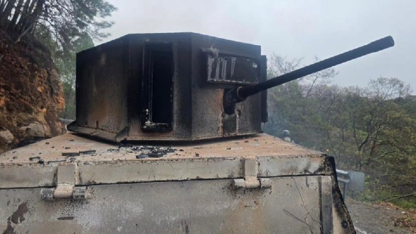 Enfrentamiento armado  en Concordia: Aseguran ¿armas y vehículo 'monstruo' blindado