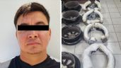 Foto ilustrativa de la nota titulada Lo sorprenden con 23 kilos de crystal al norte de Sonora; los ocultaba en rines de llantas