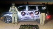 Foto ilustrativa de la nota titulada Encuentran vehículo del crimen organizado al norte de Sonora; contenía munición y droga