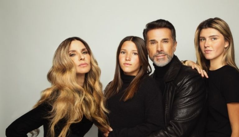 Antonia Mayer Camil y su familia 