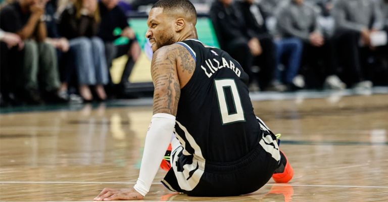 Lillard fue el primero de los estelares lesionado