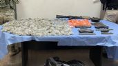 Foto ilustrativa de la nota titulada Hallan maleta con 366 dosis de droga, fusil de asalto y equipo táctico en Ciudad Obregón