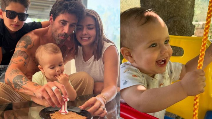 De fiesta, Michelle Renaud y Matías Novoa festejan el primer año de su hijo Milo