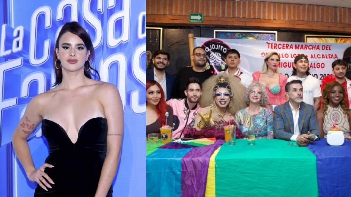 Madre de Gala Montes, coronada reina del Orgullo LGBTQ+; la actriz la acusó de homofóbica