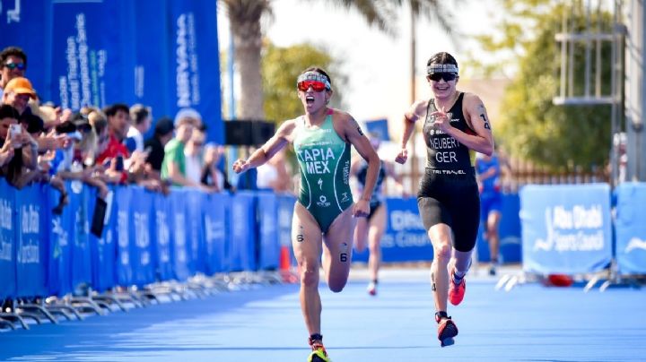 La sonorense Rosa María Tapia se coloca entre las mejores Triatletas del mundo