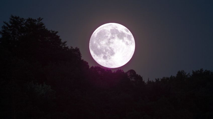 ¿Cómo se podrá observar la luna de fresa? El fenómeno astronómico antes del solsticio de verano