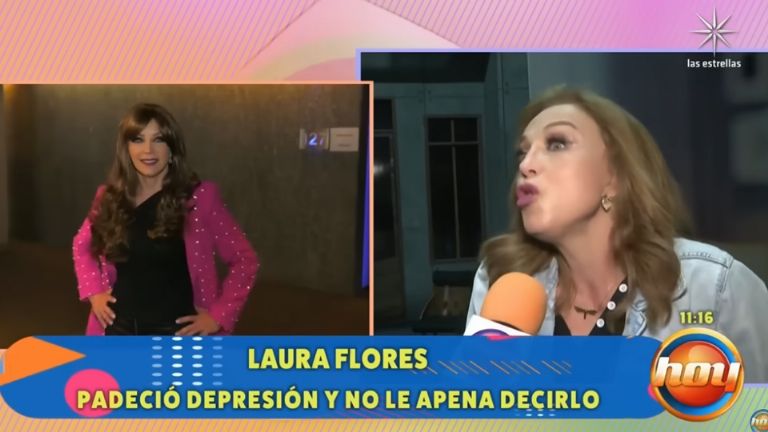 Laura Flores confesó que sufre depresión