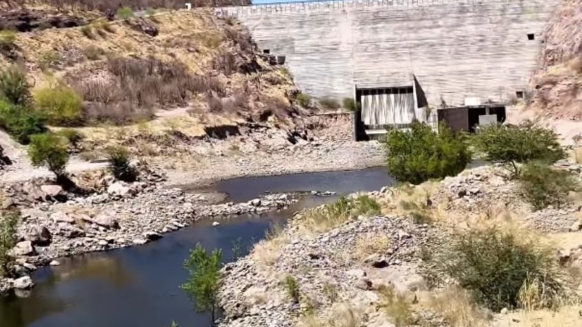 Lluvias de junio dejan aportaciones mínimas a la presa ‘Los Pilares’