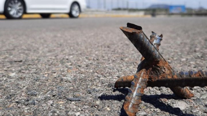 Golpe al crimen en Sonora: Detienen a 3 sujetos con arma larga tras lanzar 'ponchallantas'