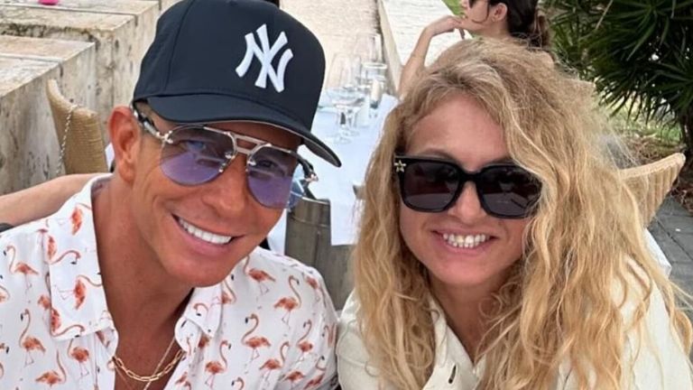 Andrea Legarreta no quiso hablar sobre Paulina Rubio