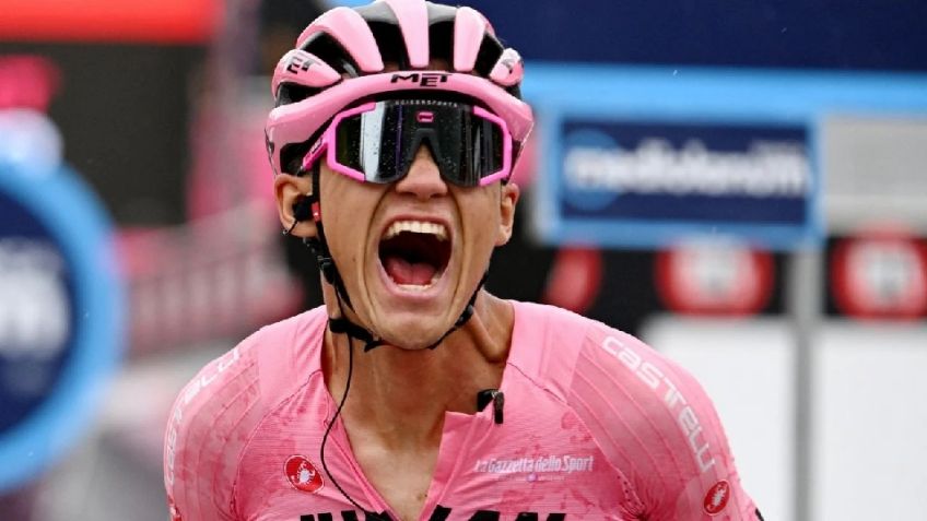 Isaac Del Toro triunfa en Italia; su padre señala falta de apoyo por parte de Conade