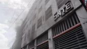 Foto ilustrativa de la nota titulada Vandaliza la CNTE instalaciones del SNTE, ocasionaron destrozos e incendios en CDMX