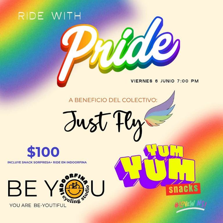 Ride with Pride, clase de cycling el 6 de junio