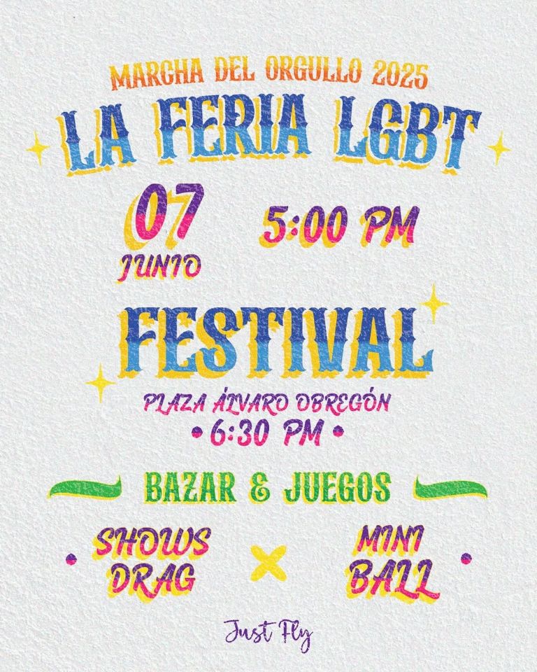Marcha del orgullo LGBT+ en Ciudad Obregón
