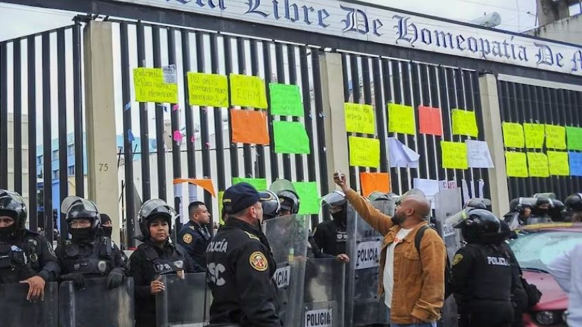 Hallan cinco cuerpos y restos humanos en Escuela Libre de Homeopatía en la Cuauhtémoc