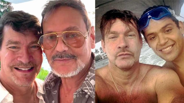 Sebastián Ligarde y su esposo adoptaron a un joven